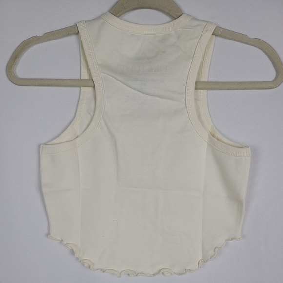 NEW Pink Floyd Forever 21 Graphic Tank Ivory Blue Size M. NWT - Picture 3 of 4
